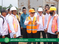 KUNJUNGAN WAKIL MENTERI DAN DIREKTUR PAUD DIKDASMEN KE PEMBANGUNAN UNIT SEKOLAH BARU PERSIS BANTEN