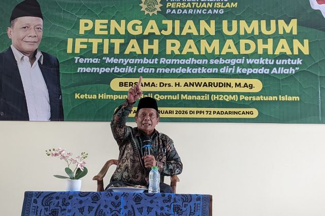 Pengajian di PC. Persis Padarincang, Ustadz. H. Anwarudin : Urusan Fisabillah Jangan Pelit!