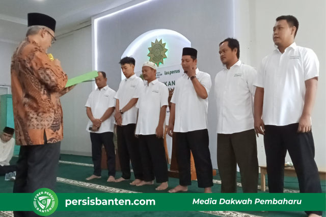 Usai Pelantikan, Kepala Gerai LAZ Persis Kota Tangerang : “Mohon Do’a dan Dukungan Dari Seluruh Pihak”