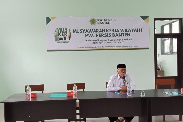 PW PERSIS Banten Tetapkan Tujuh Rekomendasi Strategis dalam Muskerwil I 2026