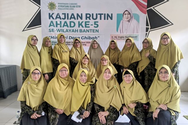 Sukseskan Dauroh Dakwah PP, PW Persistri Banten Siapkan 12 Delegasi