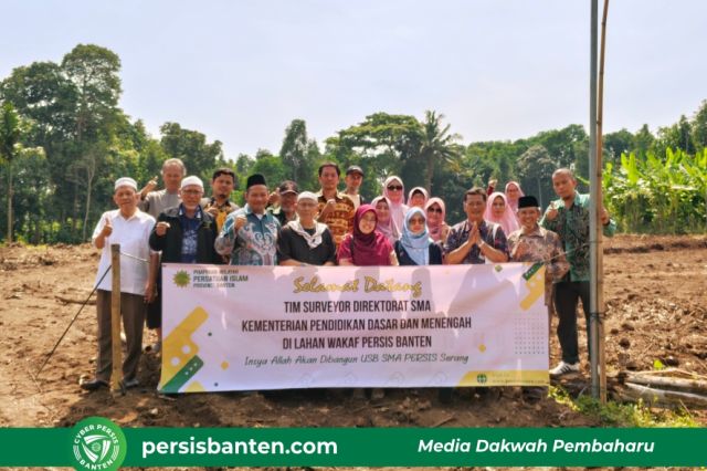Direktorat SMA Kementerian Pendidikan Dasar dan Menengah Kunjungi Lokasi Pembangunan USB SMA Persis